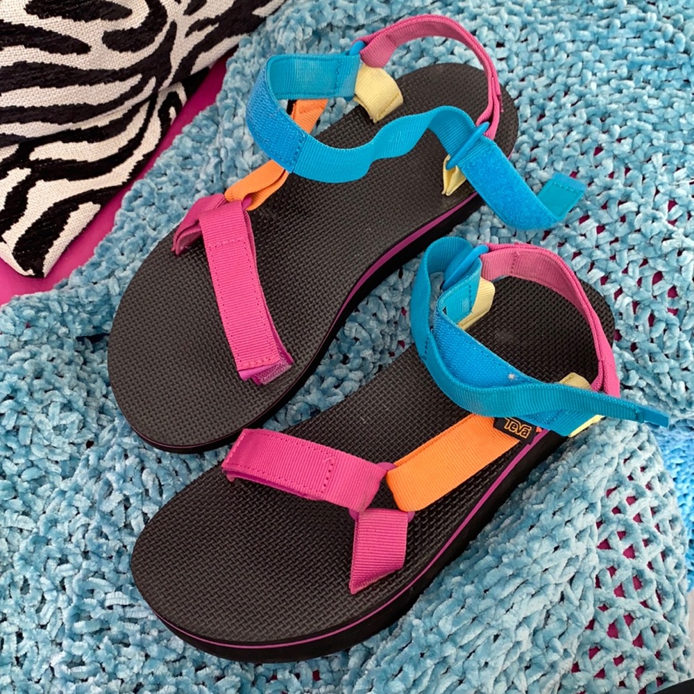 Teva platform sandals